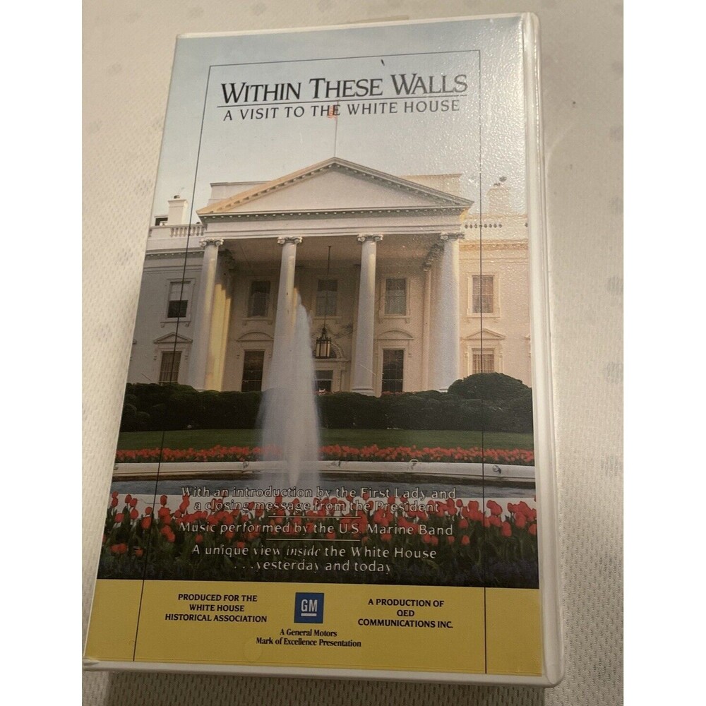 Within These Walls: A Visit To The White House - VHS 1991, GM Historical Society